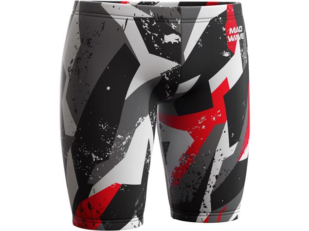 Mad Wave Drive Junior J1 Jammer Badehose red
