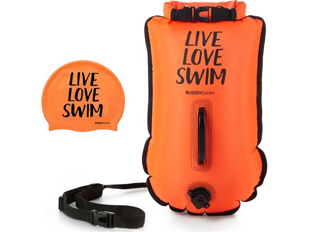 Buddyswim Dry Bag Buoy Schwimmboje 20L LLS - orange