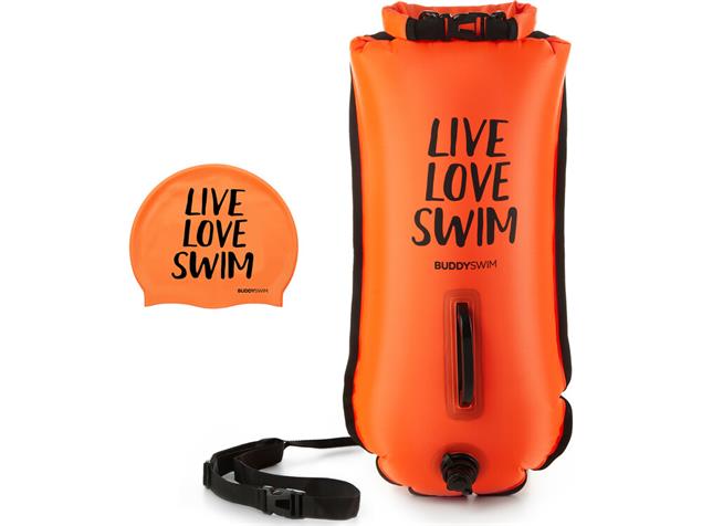 Buddyswim Dry Bag Buoy Schwimmboje 28L LLS - orange