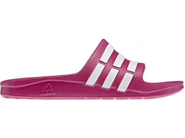 Adidas Duramo Slide Women Badeschuh - 36 berry/white