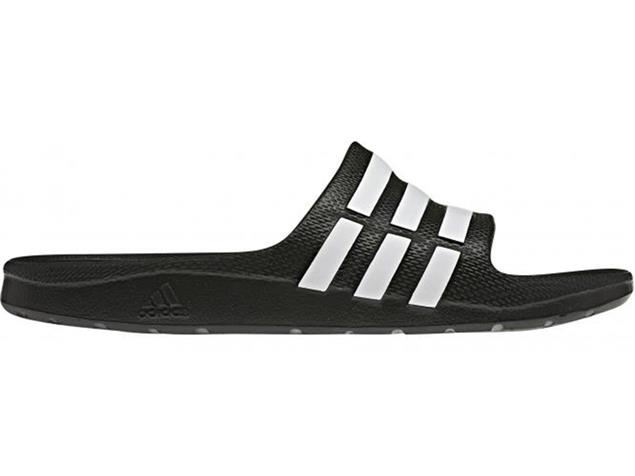 Adidas Duramo Slide Women Badeschuh - 38 black/white