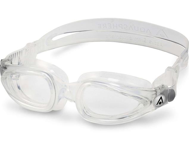Aquasphere Eagle Optische Schwimmbrille ohne optische Gläser - transparent