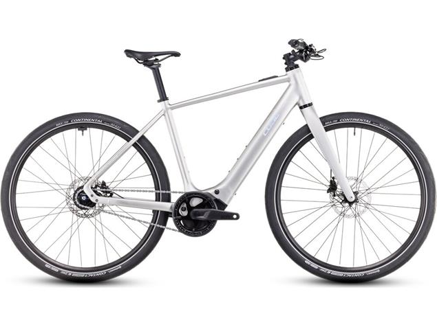 Cube Editor Hybrid SLX 400X Urban Roadbike Elektrorad - 58 sleekgrey'n'spectral