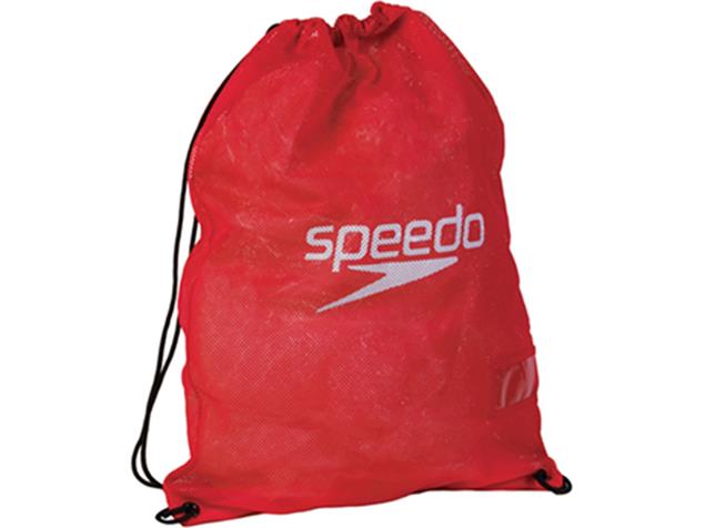 Speedo Equipment Mesh Bag Tasche - red