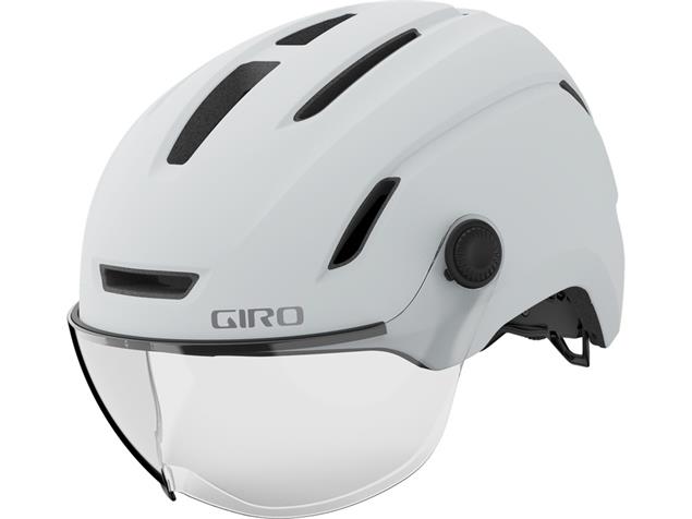 Giro Evoke LED MIPS 2024 Helm - L matte chalk
