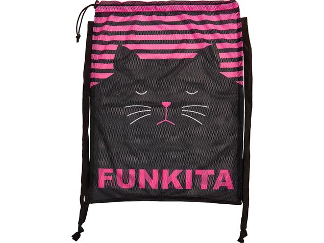 Funkita Mesh Gear Bag Tasche Crazy Cat