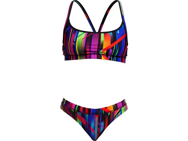 Funkita Baby Beamer Ladies Schwimmbikini Sports Top + Sport Brief - 36 (10)