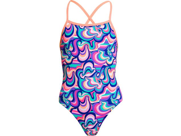 Funkita Ice Cream Queen Girls Badeanzug Eco Strapped In - 152 (10)