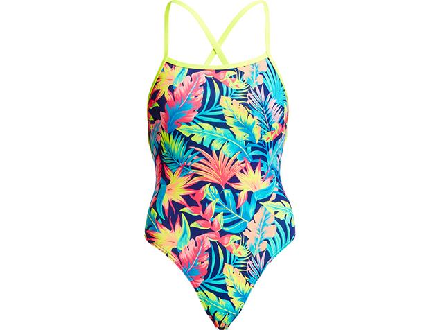 Funkita Eco Palm Off Ladies Badeanzug Strapped In - 36 (10)