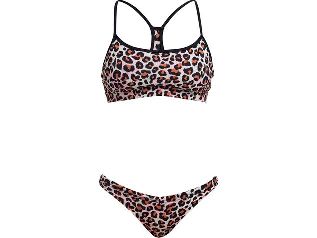 Funkita Some Zoo Life Ladies Schwimmbikini Swim Crop Top + Hipster Brief - 40 (14)