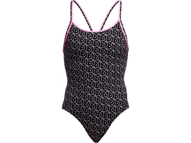 Funkita Summer Fish Ladies Badeanzug Diamond Secure - 40 (14)