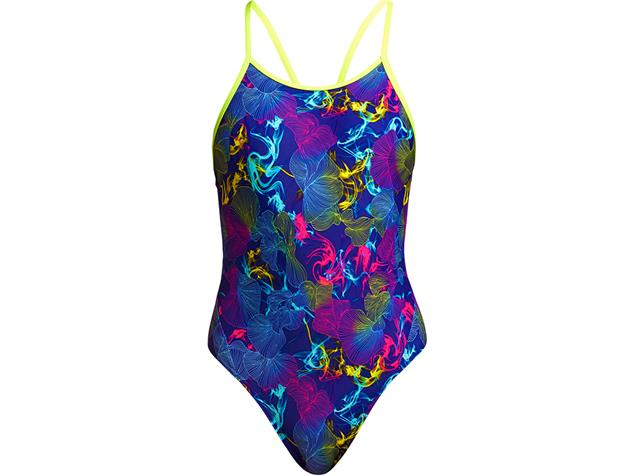 Funkita Oyster Saucy Girls Badeanzug Diamond Back - 140 (8)