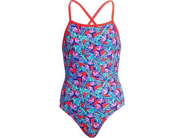 Funkita Fly Free Girls Badeanzug Strapped In