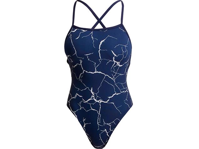 Funkita Silver Lining Ladies Badeanzug Strapped In - 40 (14)