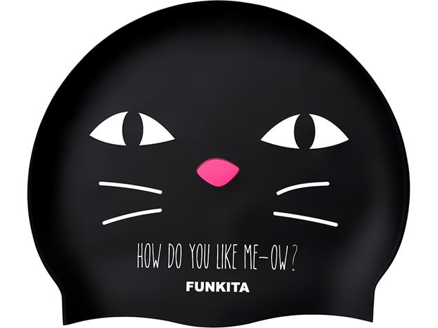 Funkita Meow Silikon Badekappe