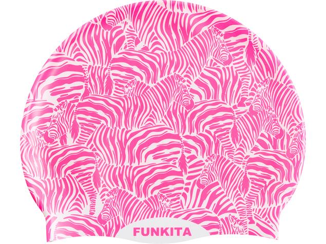 Funkita Painted Pink Silikon Badekappe