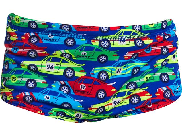 Funky Trunks Car Stacker Toddler Badehose Printed Trunk - 116 (5)