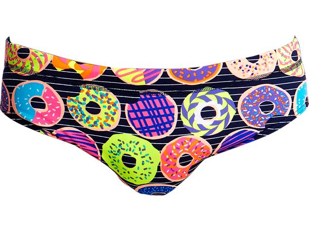 Funky Trunks Dunking Donuts Mens Badehose Classic Briefs