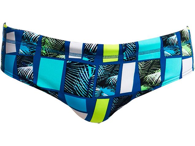 Funky Trunks Tropic Tower Men Badehose Classic Brief - XL