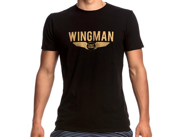 Funky Trunks Gold Wingman T-Shirt Crew Neck - XS
