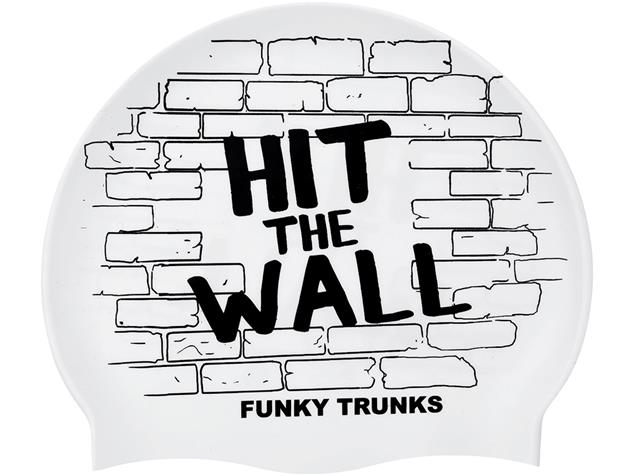Funky Trunks Hit The Wall Silikon Badekappe