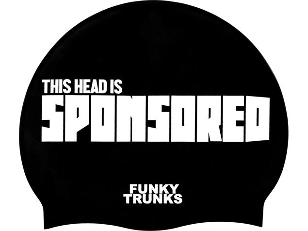 Funky Trunks Sponsored Head Silikon Badekappe