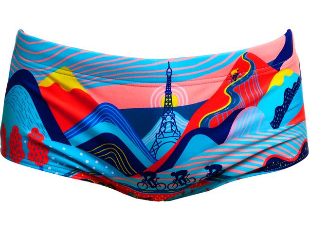 Funky Trunks Vive La Funky Boys Badehose Sidewinder Trunks - 140 (24)