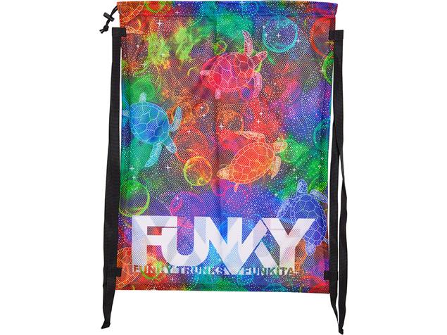 Funky Ocean Galaxy Mesh Gear Bag