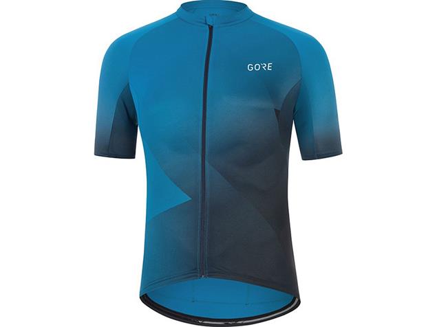 Gore Fade Jersey Mens - M sphere blue/black