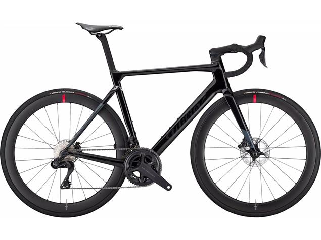 Wilier Filante SL Ultegra Di2 Rennrad Miche SWR 50 Evo Carbon - L black