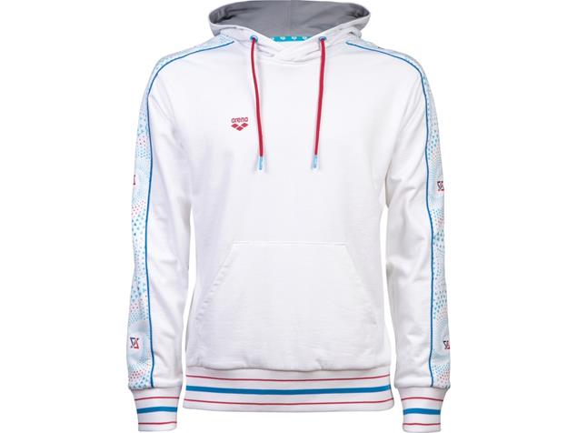 Arena Fireflow Unisex Sweat Kapuzenpullover Limited Edition - M white/white multi