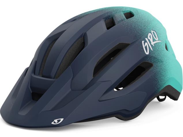 Giro Fixture II Y 2023 Helm - Unisize Youth matte midnight/screaming teal