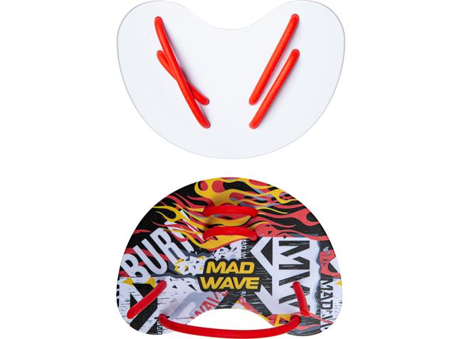 Mad Wave Fun Finger-Paddles - red