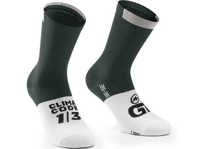 Assos GT Socks C2 Socken - 1 schwarzwald green