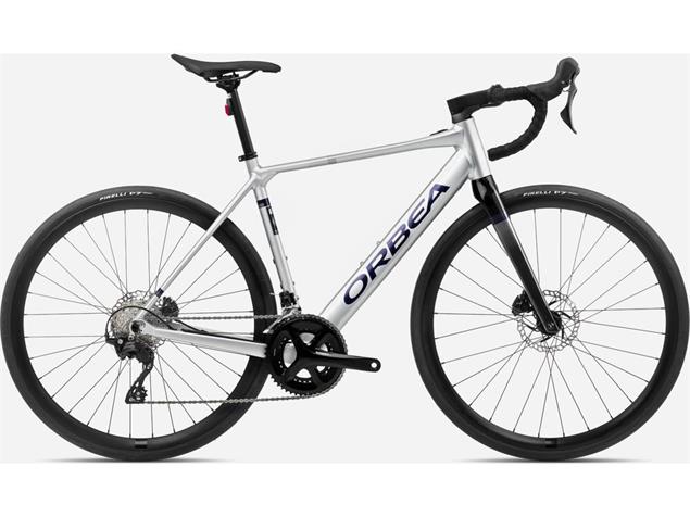 Orbea Gain D30 1x Gravel Roadbike Elektrorad - XL metallic silver/black
