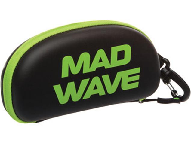 Mad Wave Goggles Case Brillentasche - black/green
