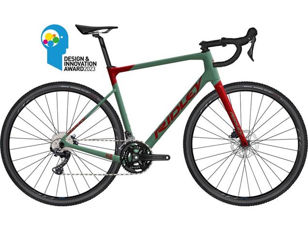 Ridley Grifn GRX600 2x11 Gravel Roadbike - L thyme green/candy red