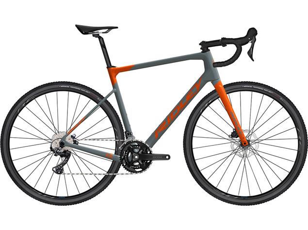 Ridley Grifn GRX600 2x11 Gravel Roadbike - S bermuda grey/rich orange