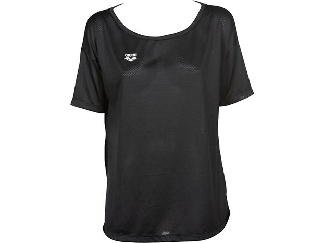 Arena Gym Damen Elbow Sleeve Shirt - S black