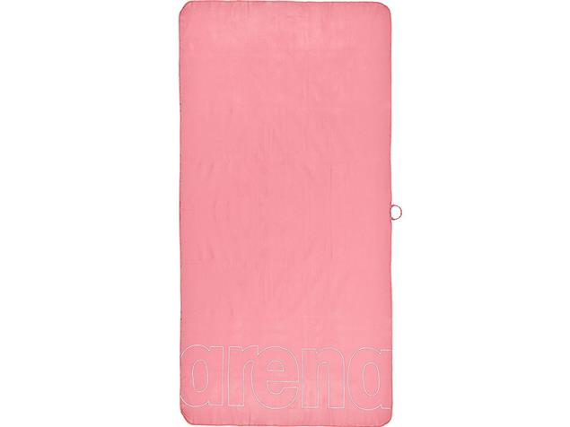 Arena Gym Smart Plus Mikrofaser Handtuch - pink/white