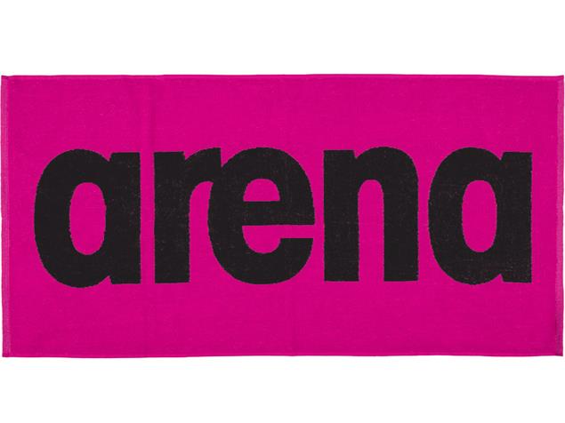 Arena Gym Soft Towel Baumwoll Handtuch 100x50 cm - pink/black