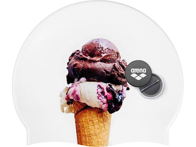 Arena HD Silikon Badekappe - ice cream