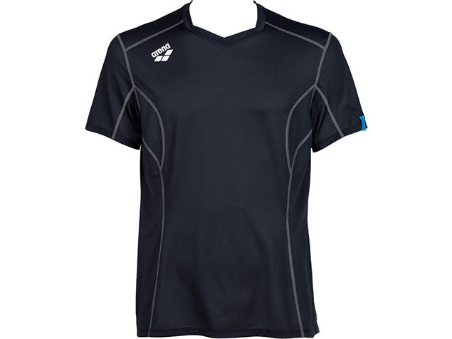 Arena Herren Panel T-Shirt - XL black/black