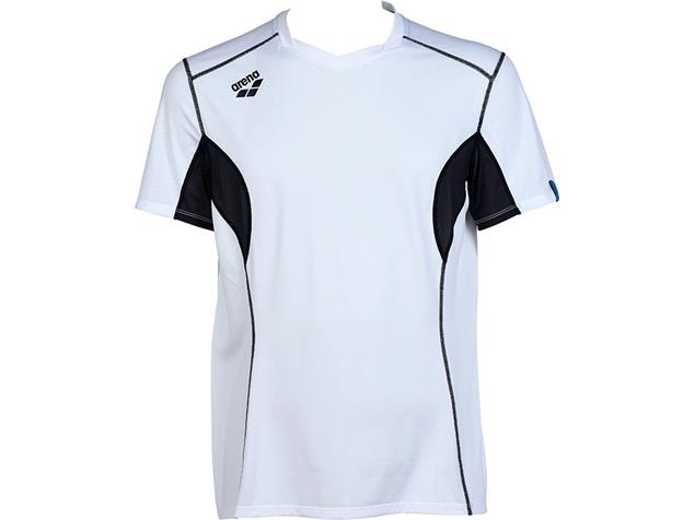 Arena Herren Panel T-Shirt - S white/black