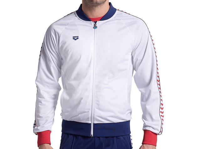 Arena Herren Relax IV Team OG Jacke - M white/navy/red