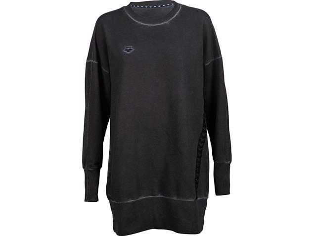 Arena Icons Damen Oversize Sweatshirt - M delave/black/white