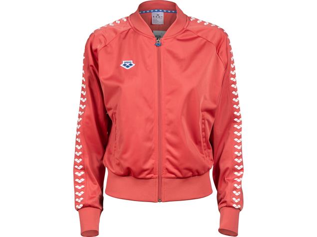 Arena Icons Damen Team Relax IV Jacke - XXL astro red/astro red/white