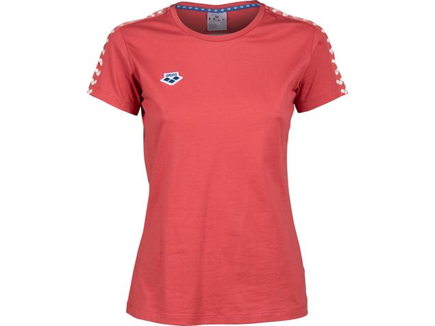 Arena Icons Damen Team T-Shirt - XS astro red/astro red/white