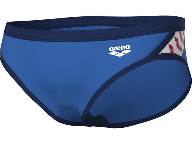 Arena Icons Solid Brief Badehose - 6 royal/navy