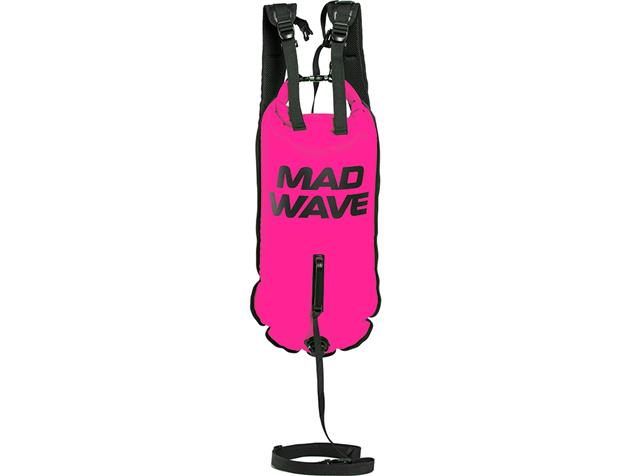 Mad Wave Inflatable buoy Dry Bag Open water - Swim Run - pink